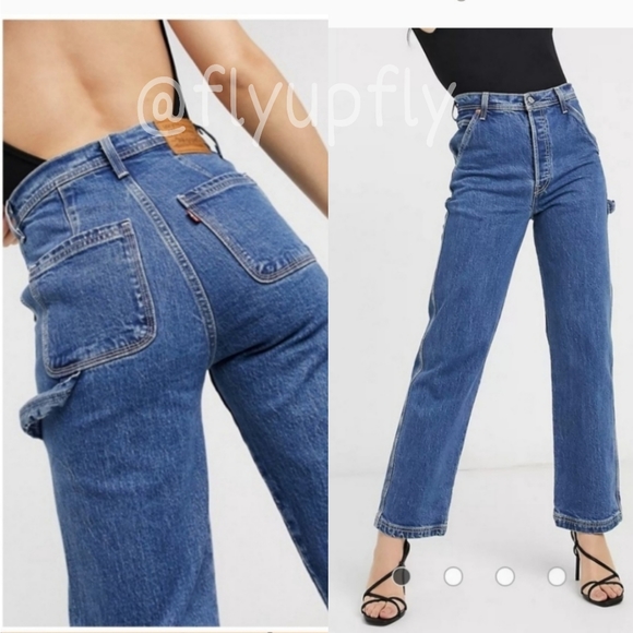 Levi's Denim - Levi's RIBCAGE Straight Utility High Rise Jeans